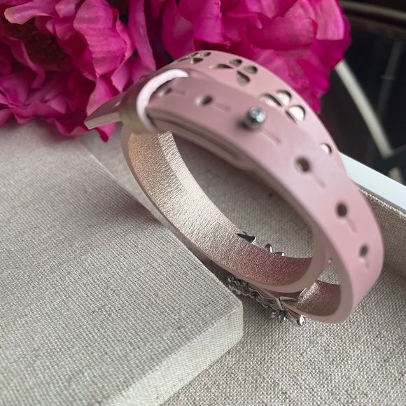 Keep Collective Stella & Dot Double Leather Band with Charm - Picture 2 of 4